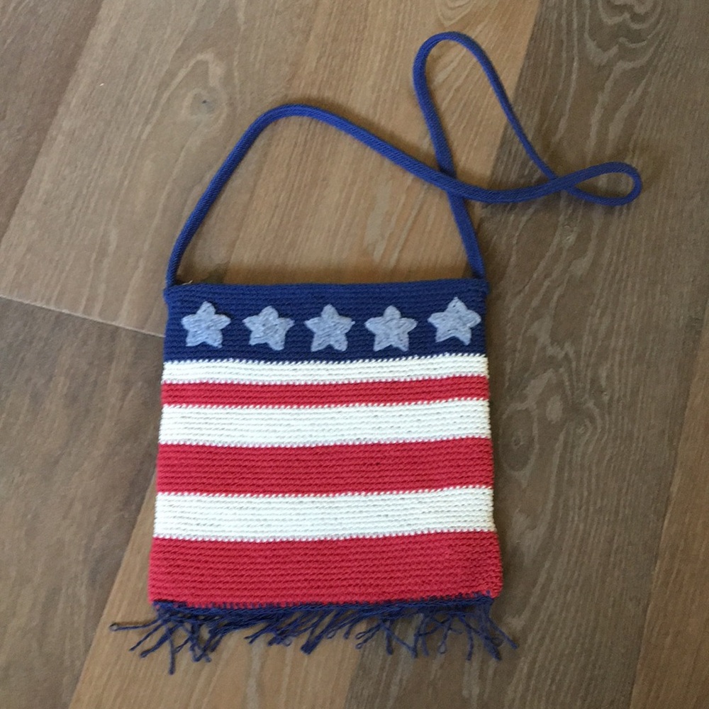 Stone Mountain stars & stripes crossbody